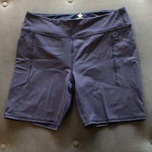 Women's Navy Blue Shorts
